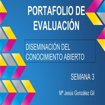 Portafolio de evaluación Semana 3