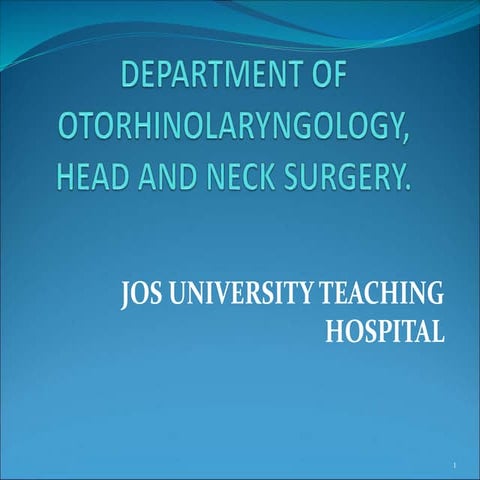 Management Of Benign Salivary Gland Tumors - Okoye