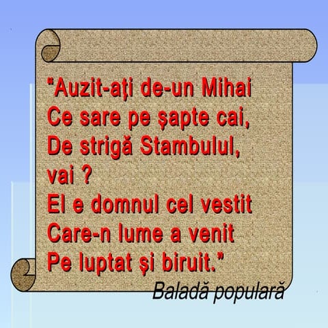 0 mihai viteazul