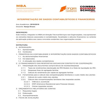 Contabilidade e Fiscalidade - Módulo 3 – Introdução ao Sistema de ...