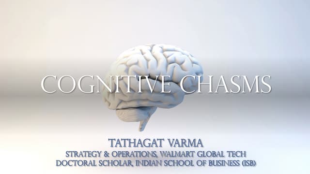 Cognitive Chasms