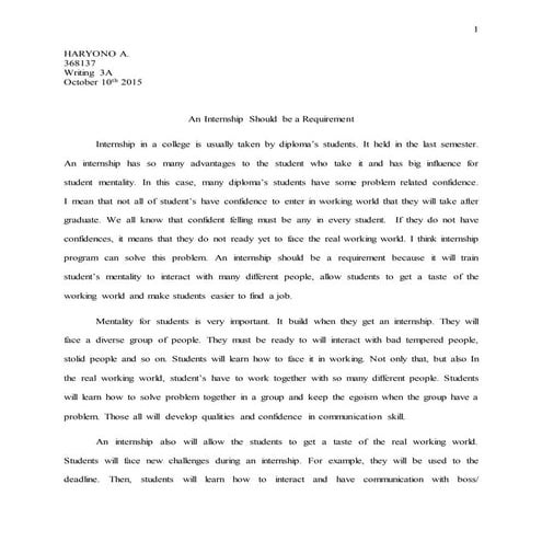 Haryono 368137-writing3a-internship corect 2