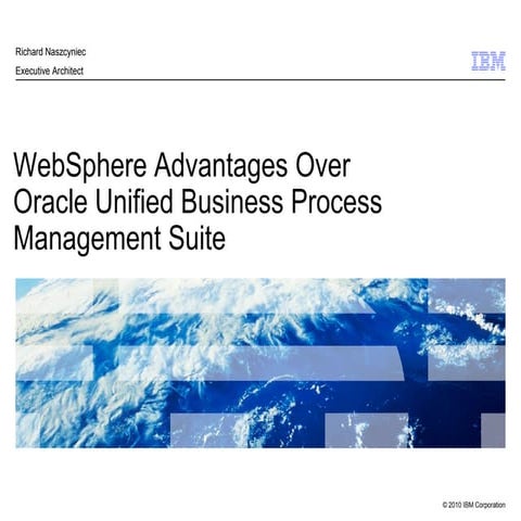 OSA03 Pourquoi choisir IBM pour vos projets BPM ?