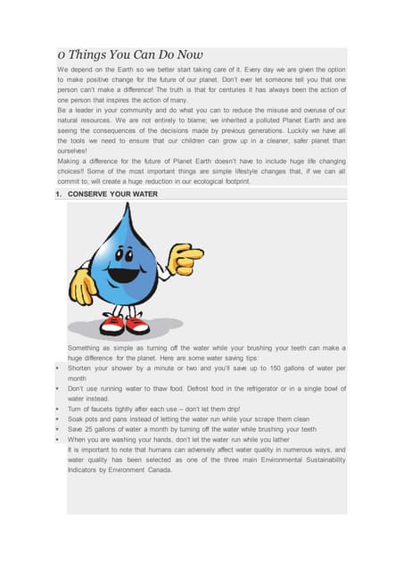  Inmersion10 things you can do now