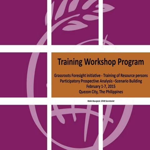 Training Workshop Program