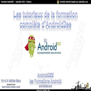 Android2EE training: Tutorials list of Android projects