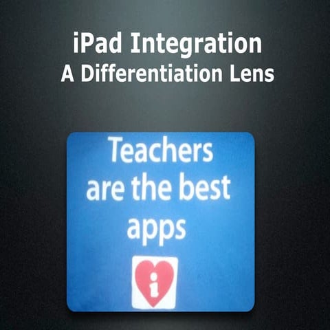 iPad integration through a differentiation lens