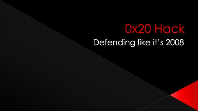 0x20 hack