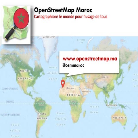 OpenStreetMap, une introduction (Maroc)
