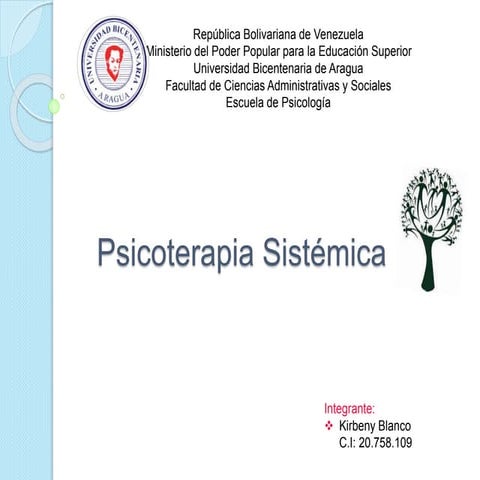 Psicoterapia sistemica
