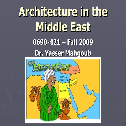 Planning Middle Eastern Cities - Introduction