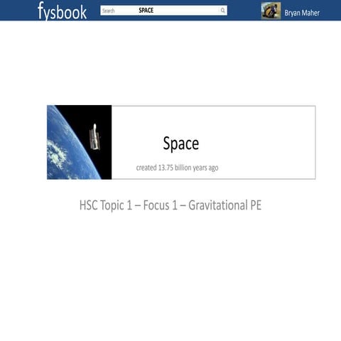1.01. space   gravitational pe