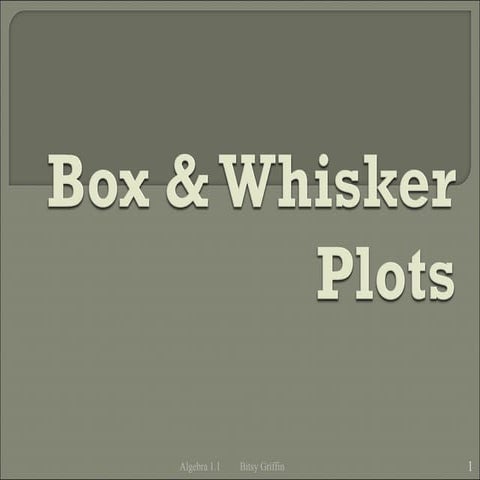 1 01a Box Whiskers