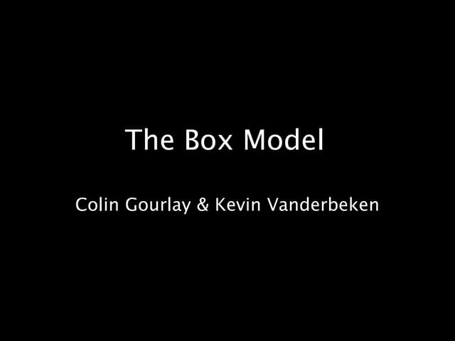 1 07-the box-model