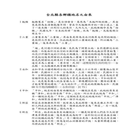 台灣地名典故[1]
