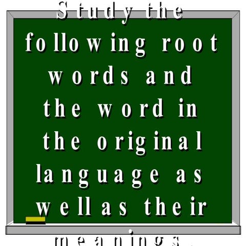 Rootwords