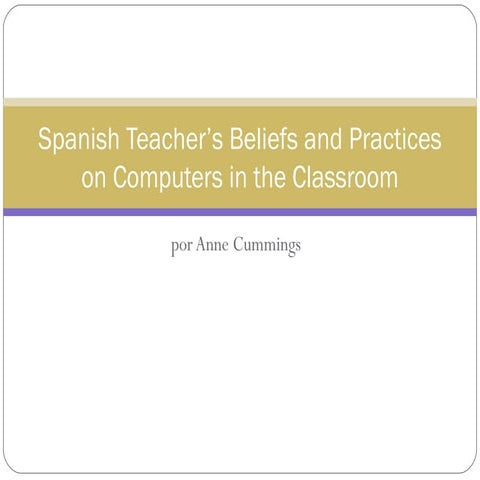 El uso de la tecnologia en el aula