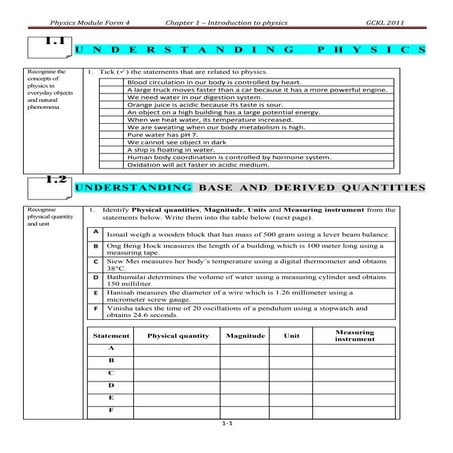 1.0 understanding physics