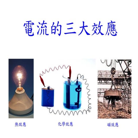 B6.1.1 電流的熱效應(簡介)