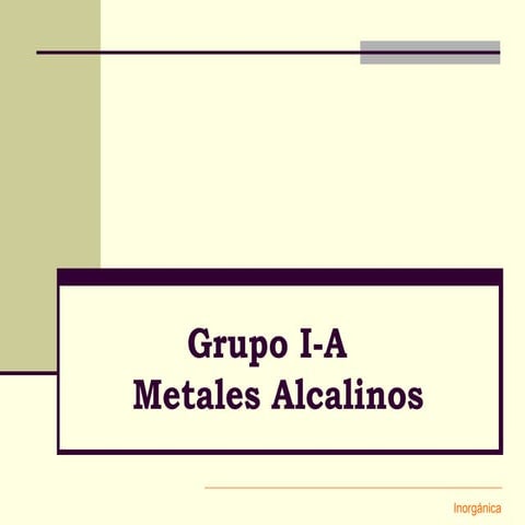 1.1 metales a