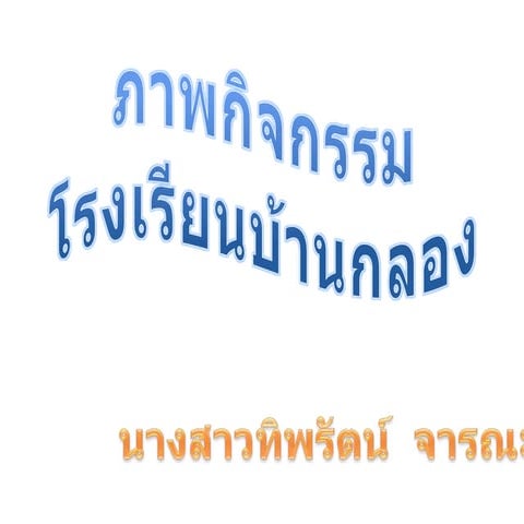 งานนำเสนอ1