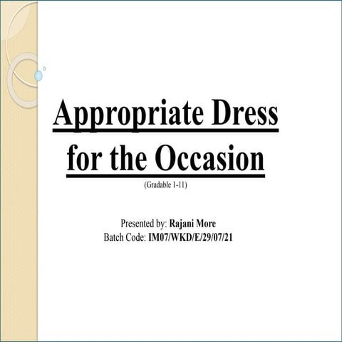 1-11 Appropriate Dress for the Occasion.pptx