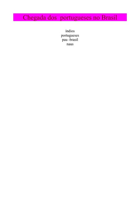 1º lista de palavras do 3º ano A