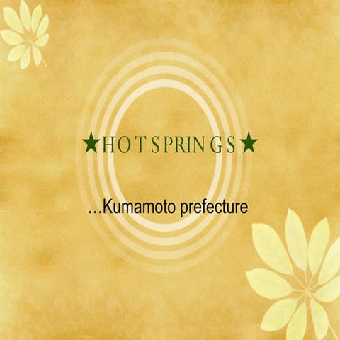 Hot Springs | PPT