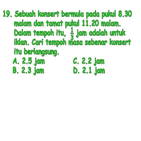 1. UPSR KERTAS 1.