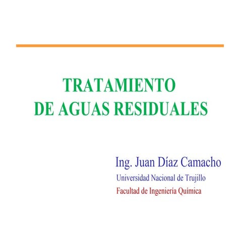 1. tratamiento agua residual   diapositivas