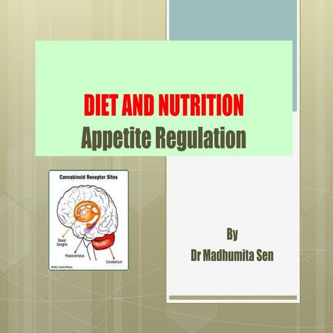 Appetite regulation   