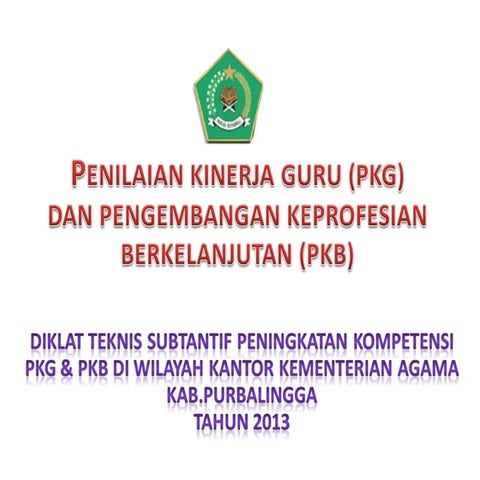 PKG dan PKB