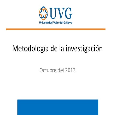 1. Ideas de investigación