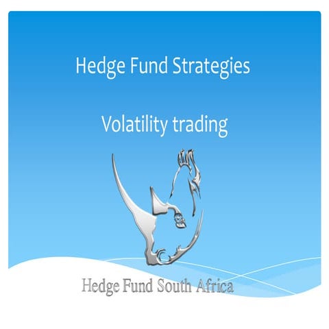 Volatility Trading - Hedge Fund Strategies