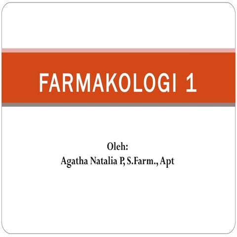 1.farmakologi