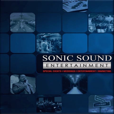 SonicSound Entertainment Events Group Brochure