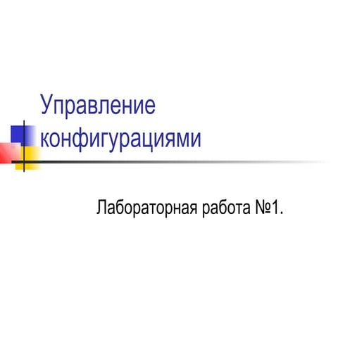 лабораторная работа 1