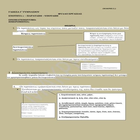 παραταξη υποταξη 
