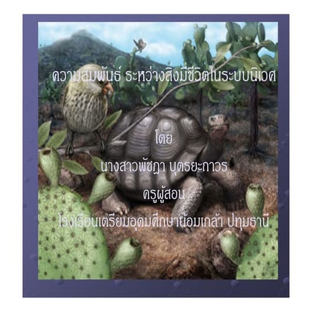 ระบบนิเวศ 1