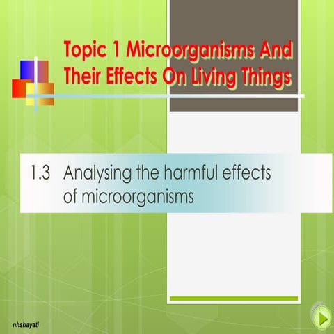 1.3 kesan mikroorganisma merbahaya