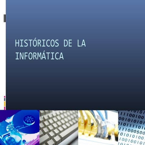 Informatica y su historia