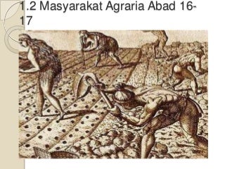 Sejarah STPM: 1.2 Masyarakat Agraria (Belanda & China abad 16-17)