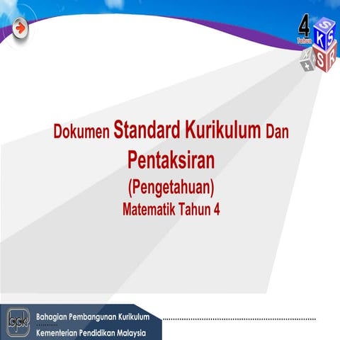 1.dskp matematik tahun 4 (pengetahuan)