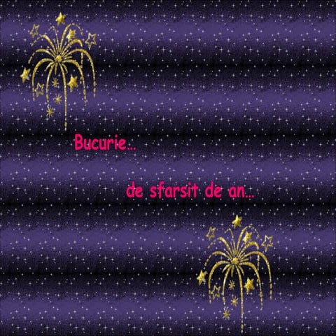 1.bucurie de sfarsit de an