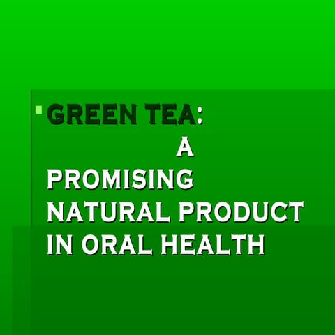Green tea