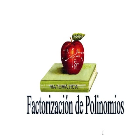 Factorización de polinomios-EMDH