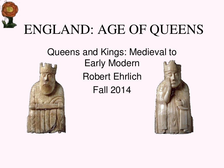 1. F2014 Medieval kings and Queens
