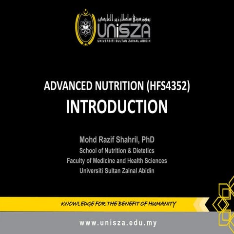Introduction HFS4352