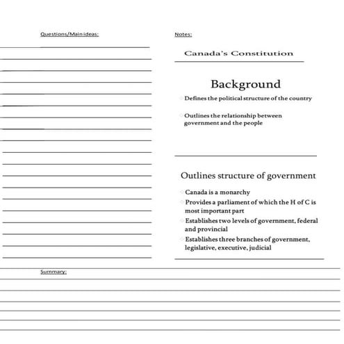 1.9 canada's constitution