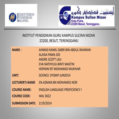 1. presentation tenses bi